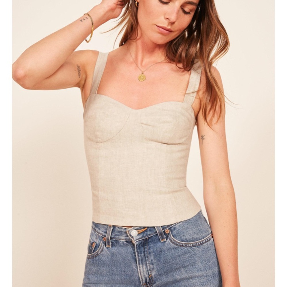 Reformation Janie top size 0